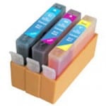 Inkjet cartridges individual colors