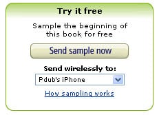 Amazon Kindlestore Send Sample