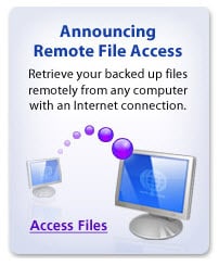 Carbonite Remote File Access