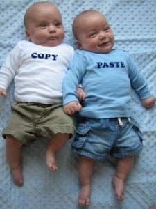 copy paste twins