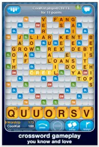 Words With Friends iPhone app