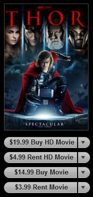 Thor SD vs. HD pricing