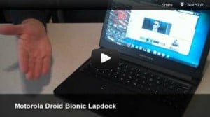 Mr. Noobie reviews the Motorola Droid Bionic Lapdock