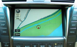In-dash GPS