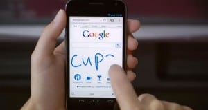 Handwrite, a new way to search on Google