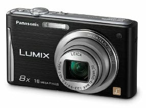 Panasonic 16.1MP Digital Camera with 8x Wide Angle Image Stabilized Zoom and 2.7 inch LCD