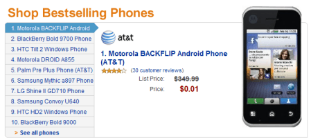 Amazon Wireless best selling phones