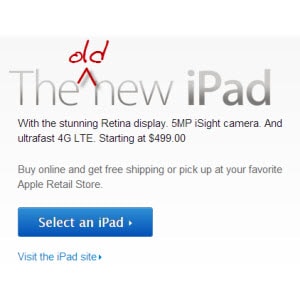 The old new iPad