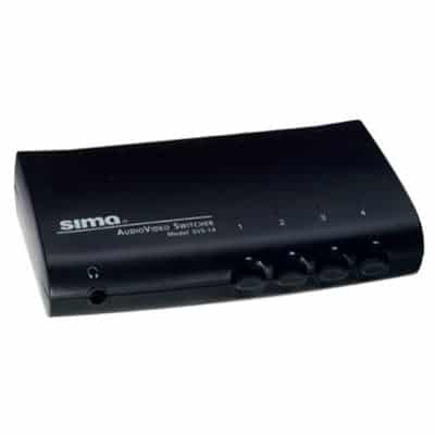 Sima SVS-14 4 Input Manual A/V Selector