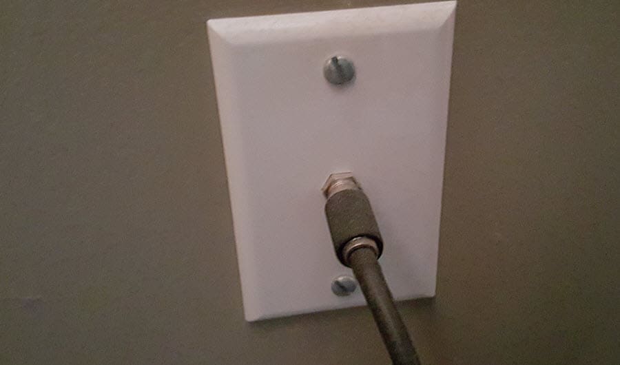 coaxial outlet