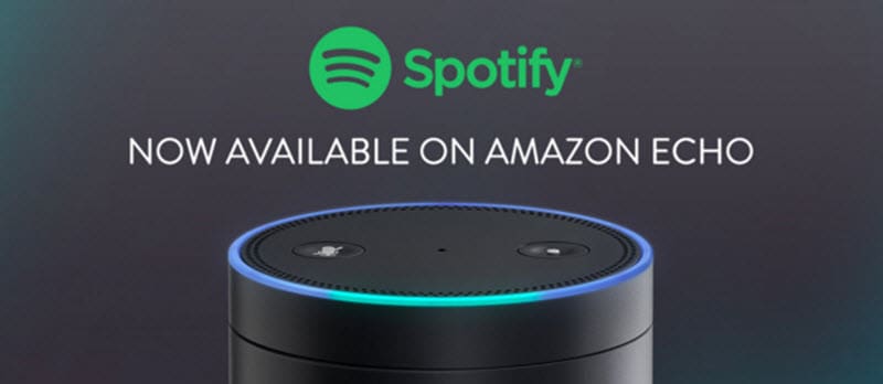 Spotify: Now available on Amazon Echo