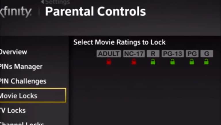 Take advantage of parental controls on your television
