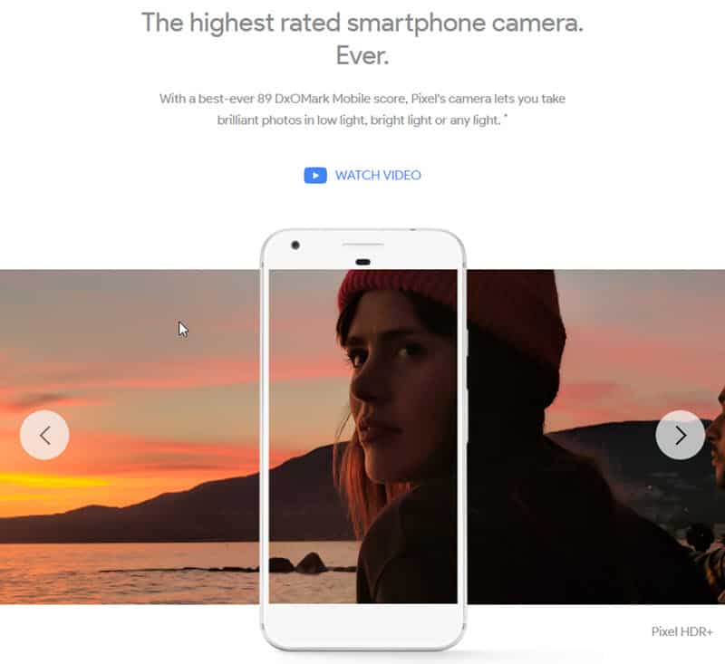 Pixel: The highest rated smartphone camera