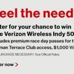 Verizon Wireless Indy 500 VIP Experience