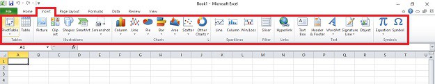 Insert Tab | How to Use Microsoft Excel for First Timers | Easy Comprehensive Guide