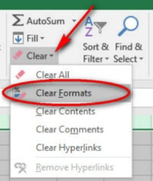 Experiment and Clear Formatting | Formatting Cells in Excel For A Better Understanding Of Information