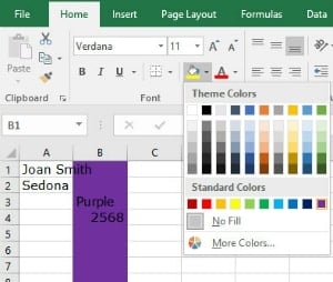 Fill Color and Font Color | Excel Formatting Cells For A Better Understanding Of Information