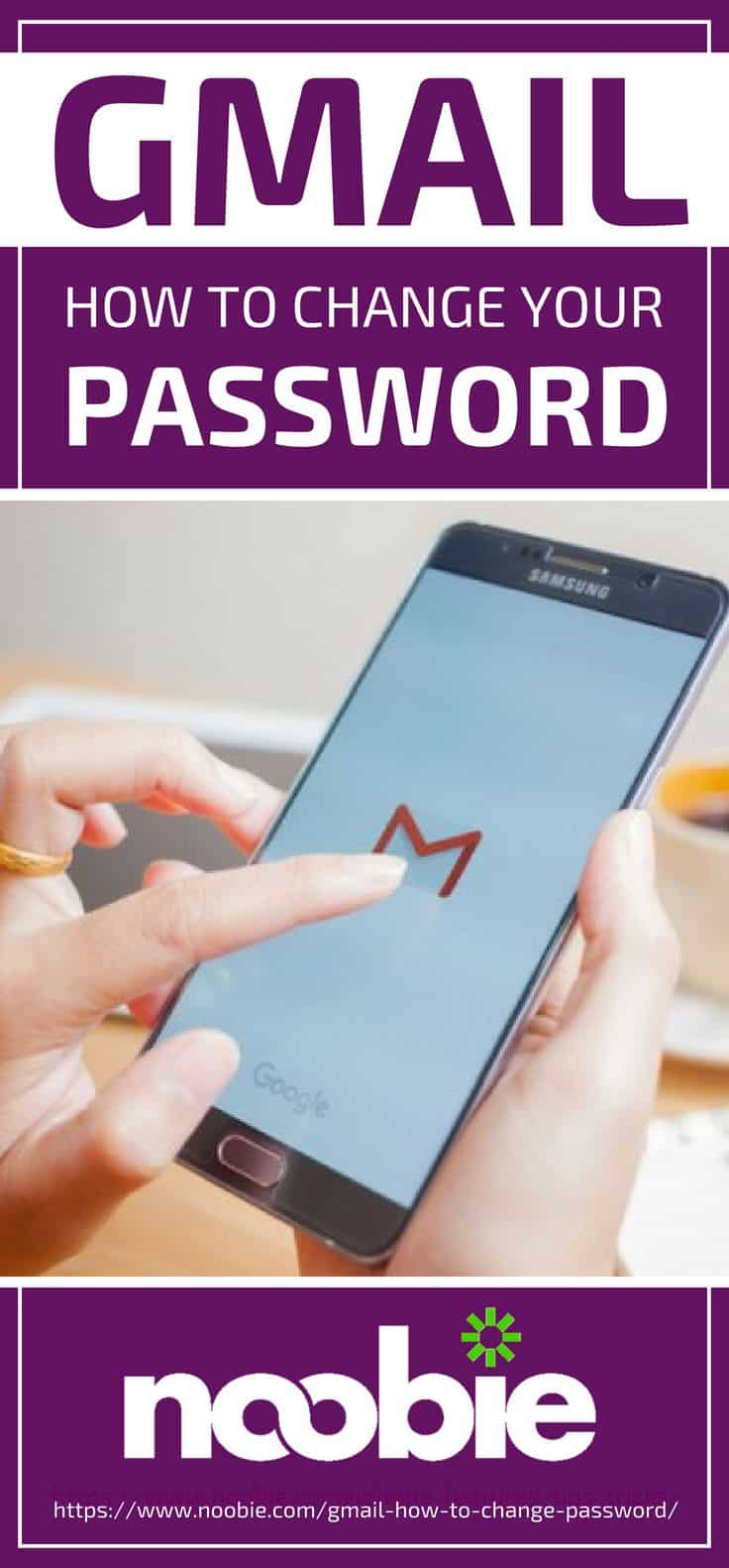 Pinterest Placard | Gmail: How To Change Your Password