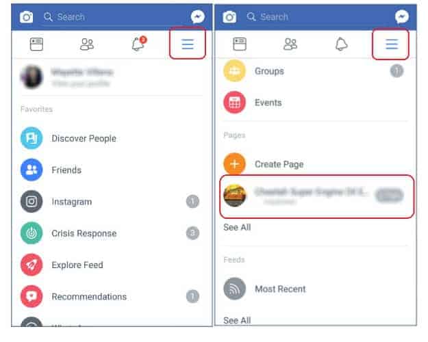 how to delete facebook account on android tablet