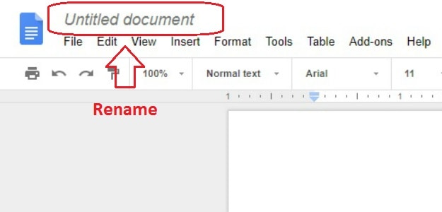 Rename File | How To Create A Google Doc In Just 5 Simple Steps | google docs template | how to save google doc | google docs