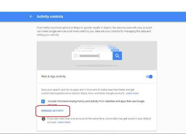 Click the “More” Link | How To Delete Google History
