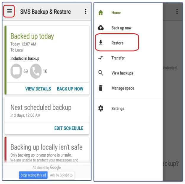 Back Up Your Text Messages | How To Recover Deleted Text Messages | Android Edition