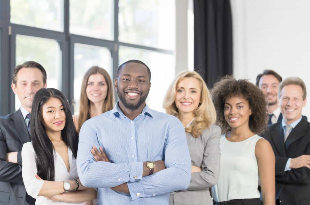 african american boss with his team | LinkedIn Sign In | Quick Tips To Improve Your LinkedIn Profile | LinkedIn Sign In