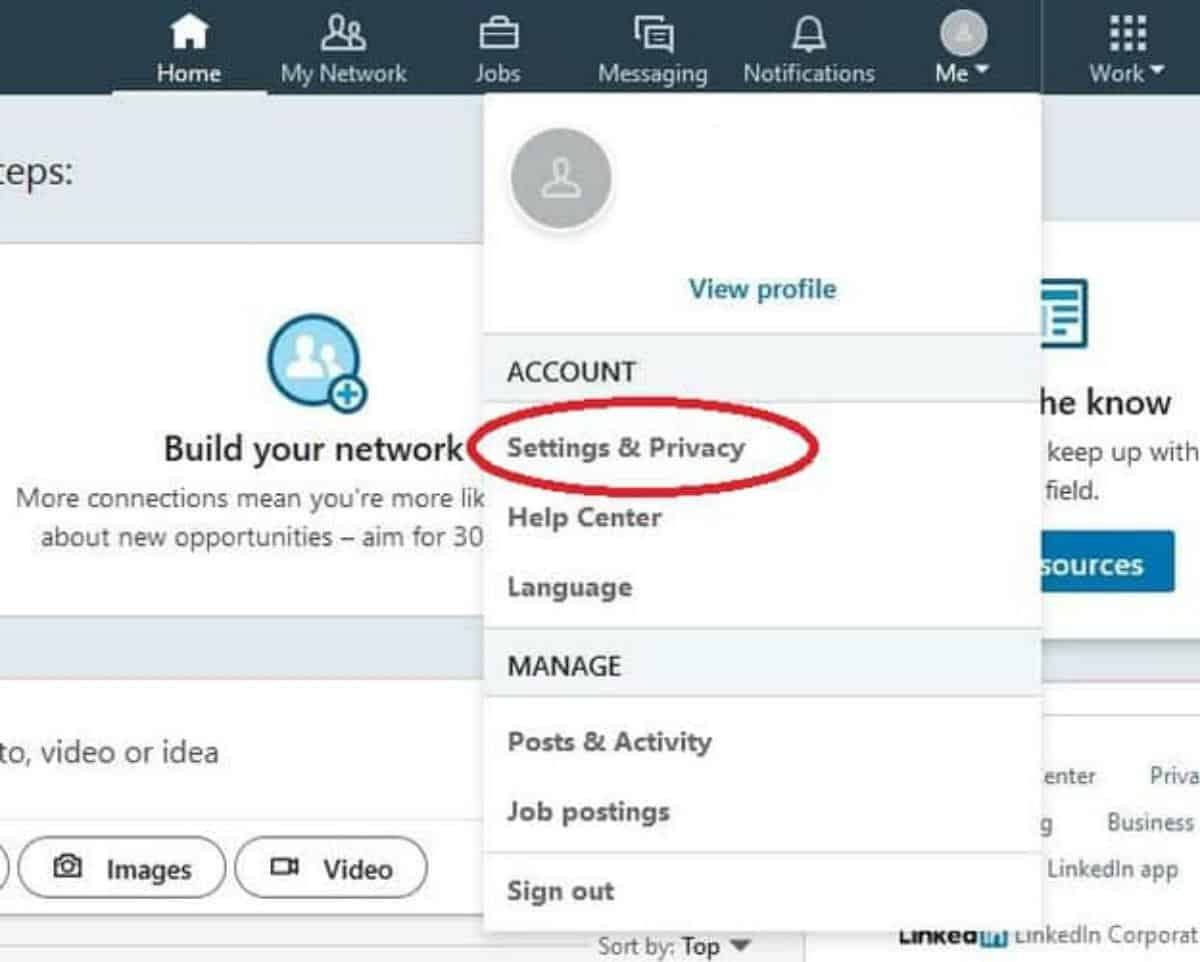 Step 3 | How To Delete LinkedIn Account In Just A Few Easy Steps | how to delete linkedin account | deleting your linkedin account