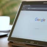tablet showing google homepage | How To Make Google Your Homepage In Just 4 Steps | how to make google your homepage | make google your homepage on safari | Featured