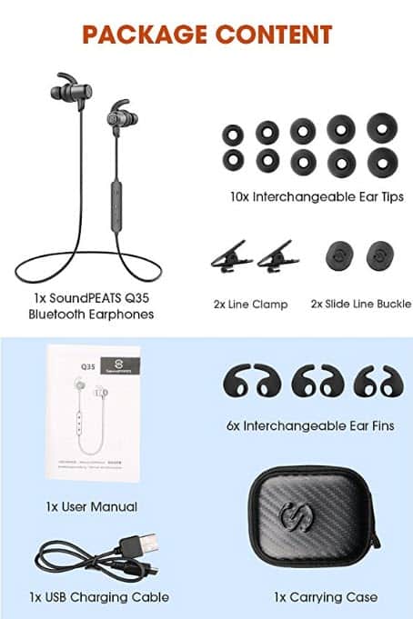 SoundPEATS Q35 Wireless Earphones