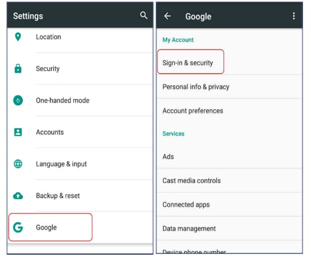 Go To Account Settings | Gmail: How To Change Your Password | how to change google password