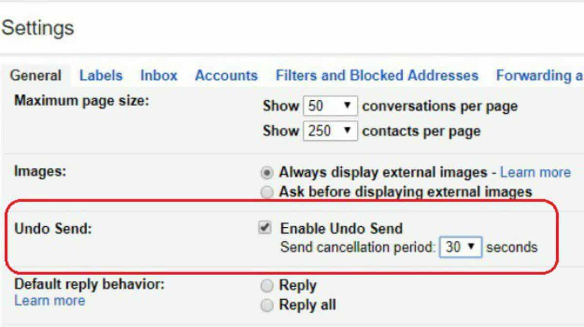 undo email sent | Up Your Productivity With These Gmail Hacks | gmail hacks | gmail tips