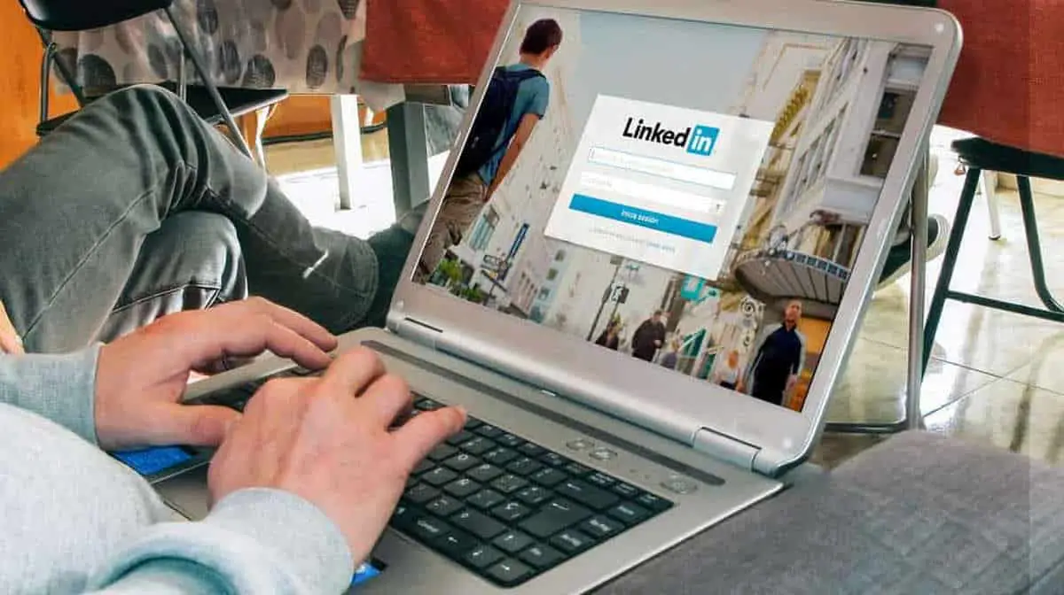 Man using laptop | What Is LinkedIn? How To Use This Powerful Social Tool | Simple LinkedIn Guide