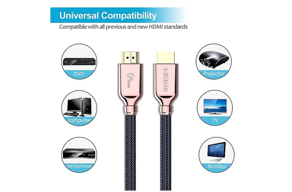 CZGroom 4K HDMI Cable | Candidates For The Best HDMI Cable on Amazon | hdmi cables