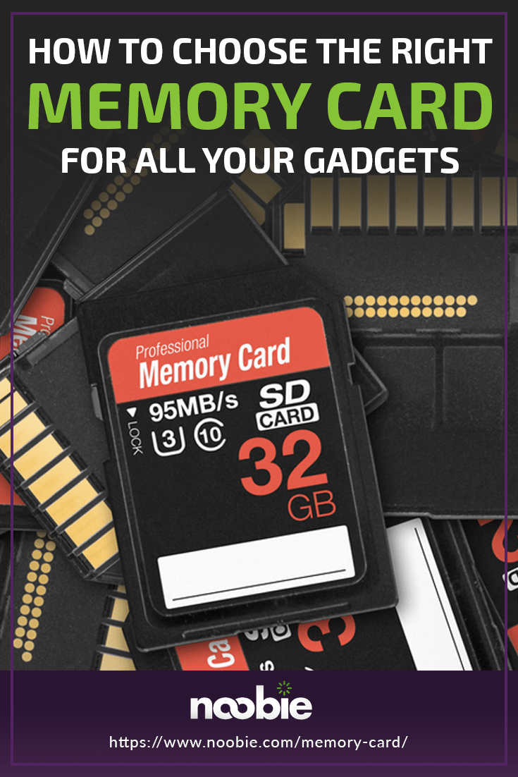 Choosing The Right Memory Card For All Your Gadgets | https://noobie.com/memory-card/