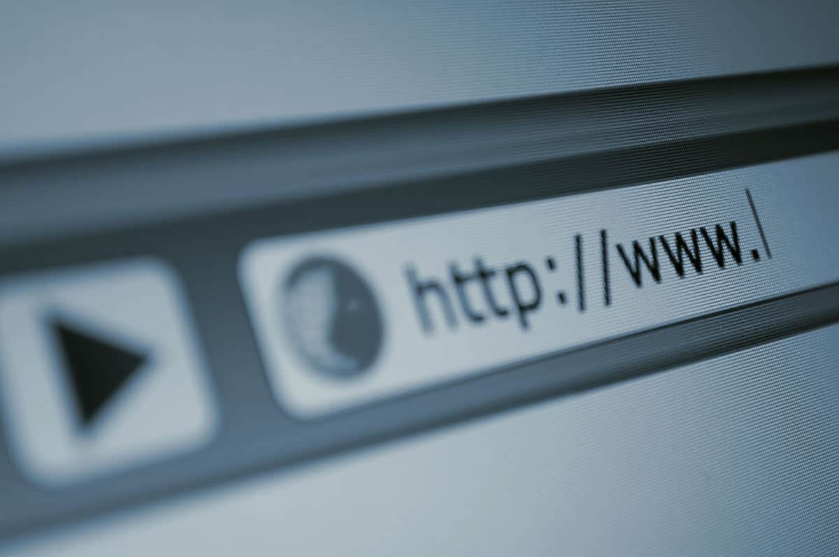 Web browser address bar | Get a Domain | How To Start A Blog