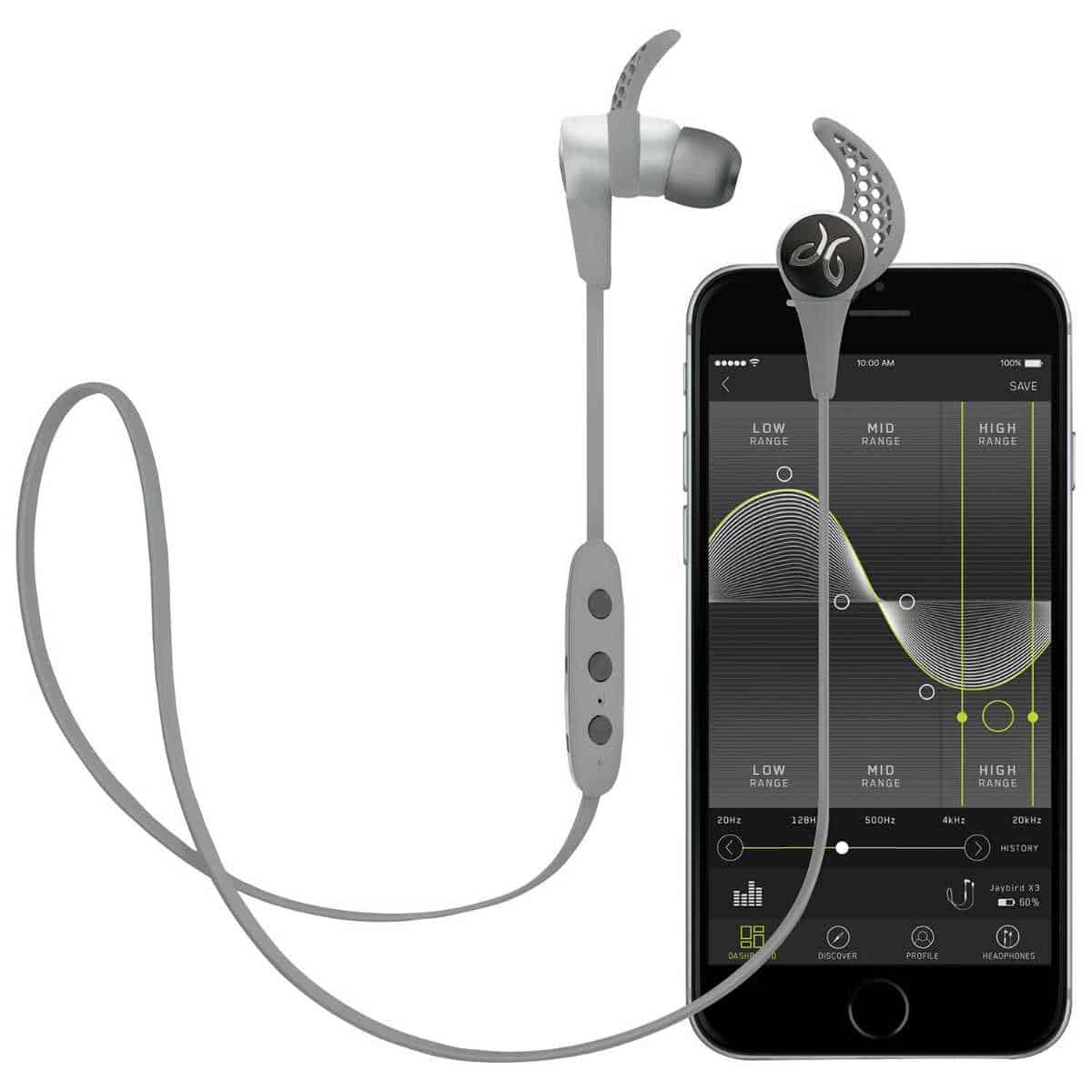 Jaybird X3 Platinum White | Best Wireless Earbuds On Amazon