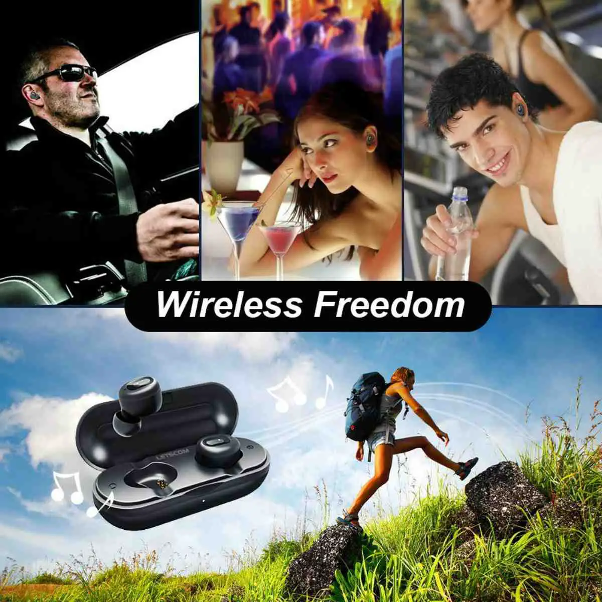 Letscom True Wireless Bluetooth 5.0 Earbuds | Best Wireless Earbuds On Amazon