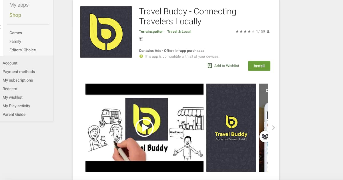 Travel Buddy (Android) | Awesome Travel Apps That Can Help You Find the Best Vacation Spots