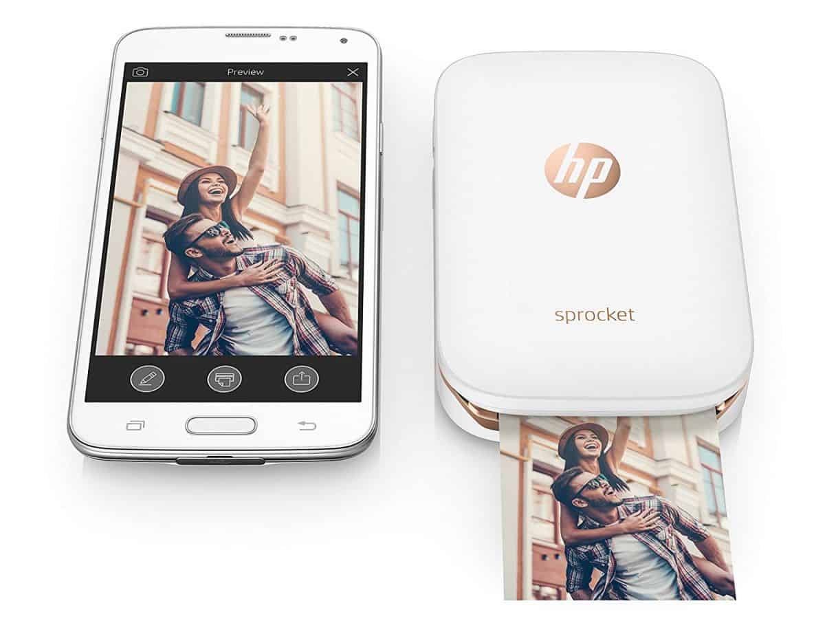 HP Sprocket Portable Photo Printer | Top Entertainment Gadgets On Amazon For The Not So Tech-Savvy