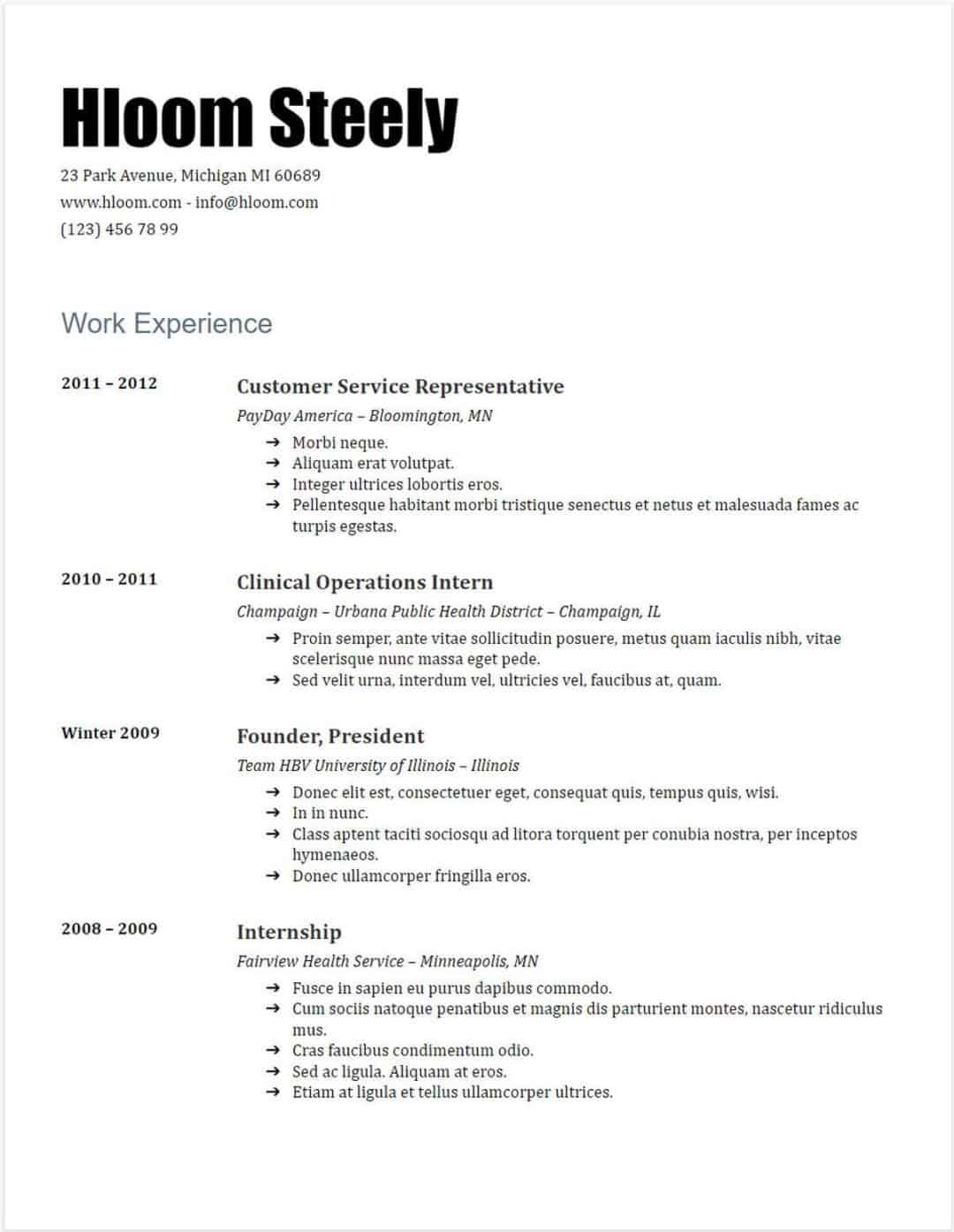 download additional resume templates google docs