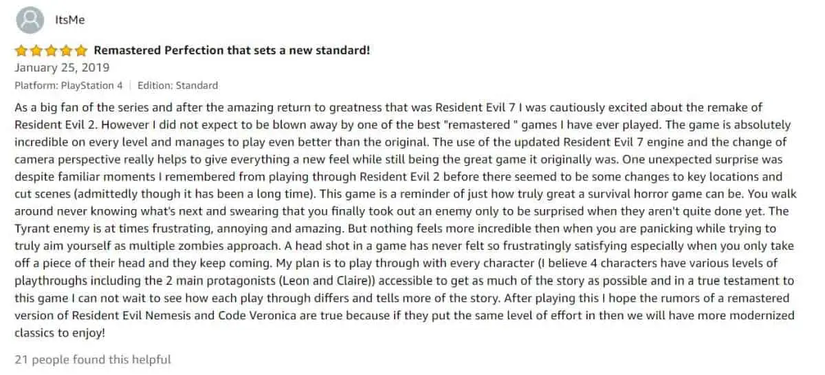 ItsMe Review | What Gamers Can Expect From The Resident Evil 2 Remake