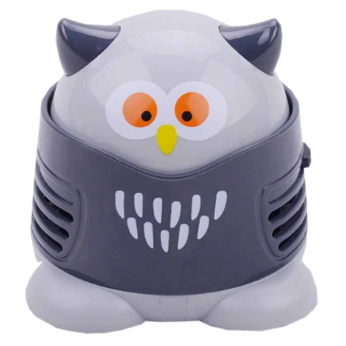 Portable Cartoon Mini Owl table Dust Vacuum Cleaner | Top Gadgets To Speed Up Your Spring Cleaning