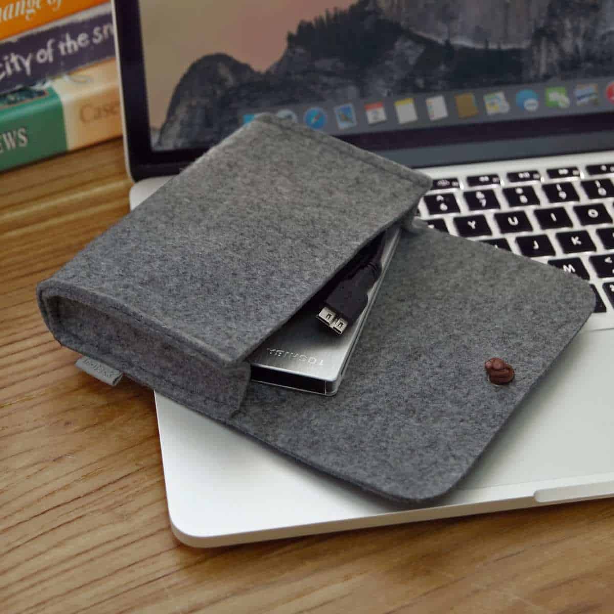 Inateck Felt Storage Pouch Bag Case | Best Macbook Accessories for 2019
