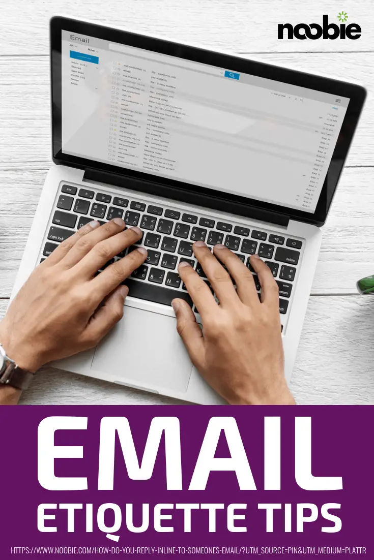 Email Etiquette Best Way To Send A Reply Infographic Noobie