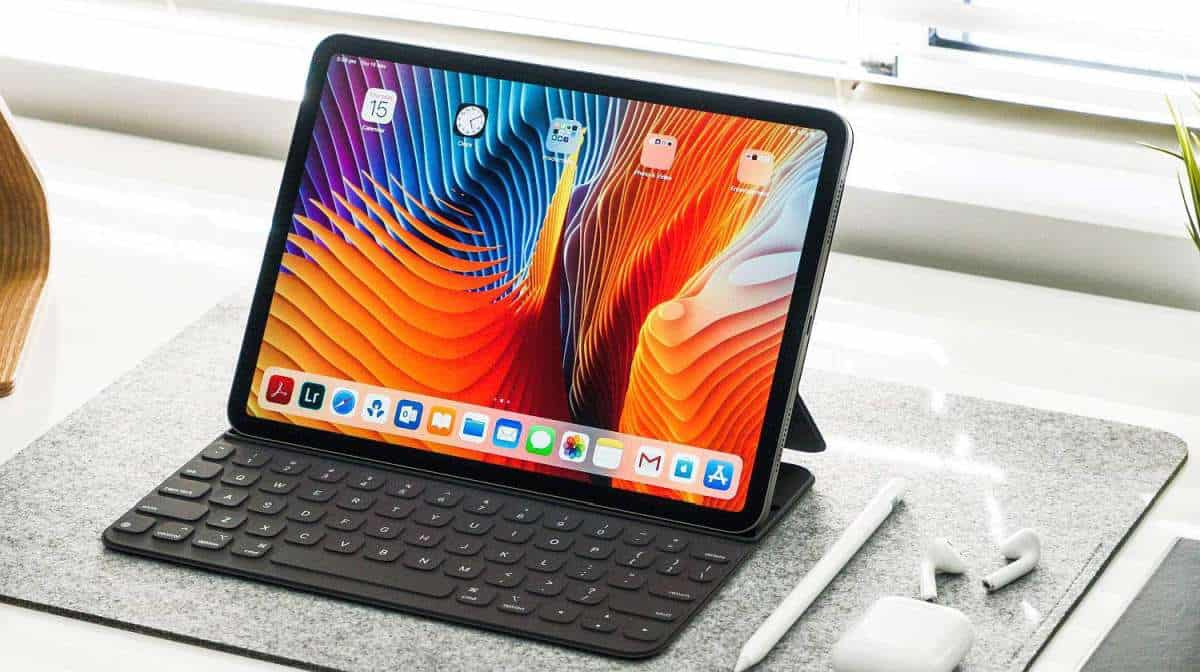 iPad with keyboard on a table | Must-Have Apple Accessories Available on Amazon 