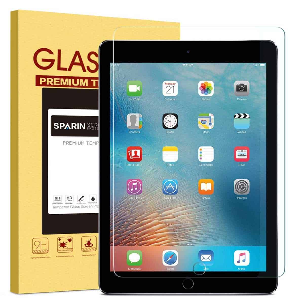 Sparin Tempered Glass Screen Protector | Essential iPad Accessories