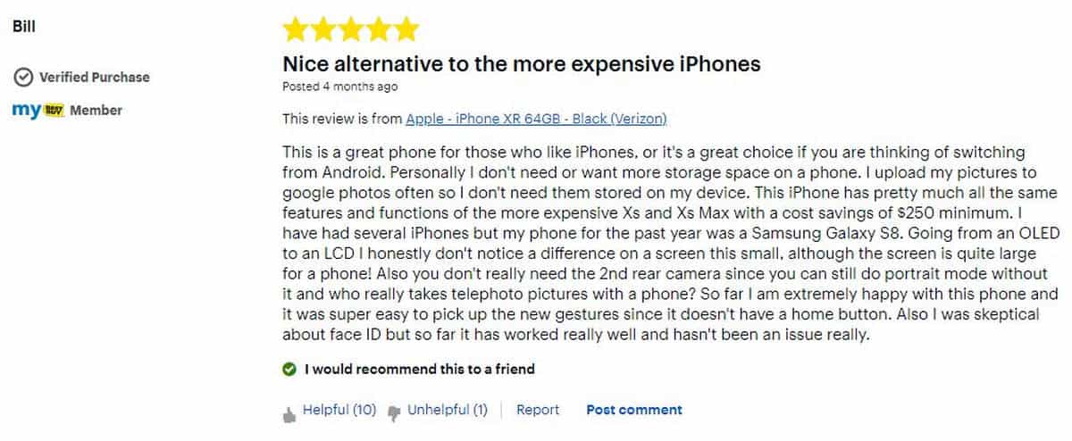 Bill Review | Pixel 3 vs iPhone XR: Choosing The Better Phone