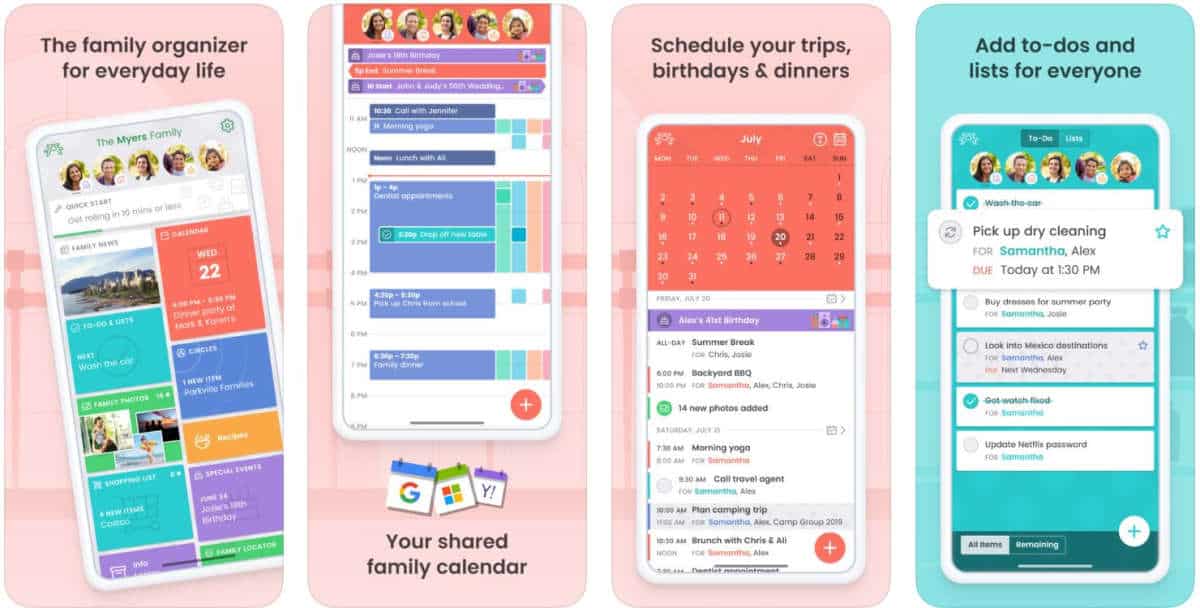 Family Organizer by Picniic | Best Family Safety Gadgets, Apps and Digital Books