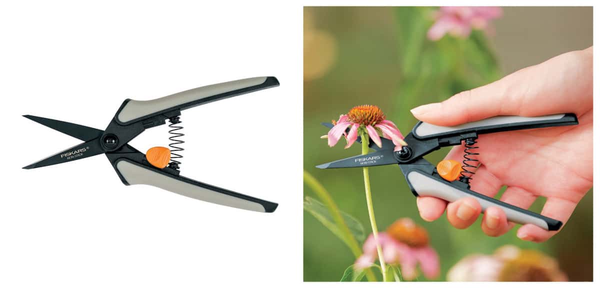 Fiskars 399211-1001 6inch Micro-Tip Pruner | Best Garden Tools And Gadgets Every Gardener Must Have